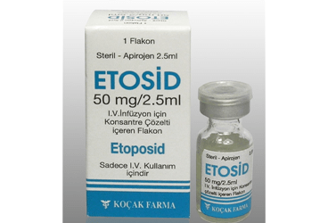 ETOSID 50 MG/2,5 ML IV INF. ICIN KON. SOLUSYON ICEREN 1 FLAKON